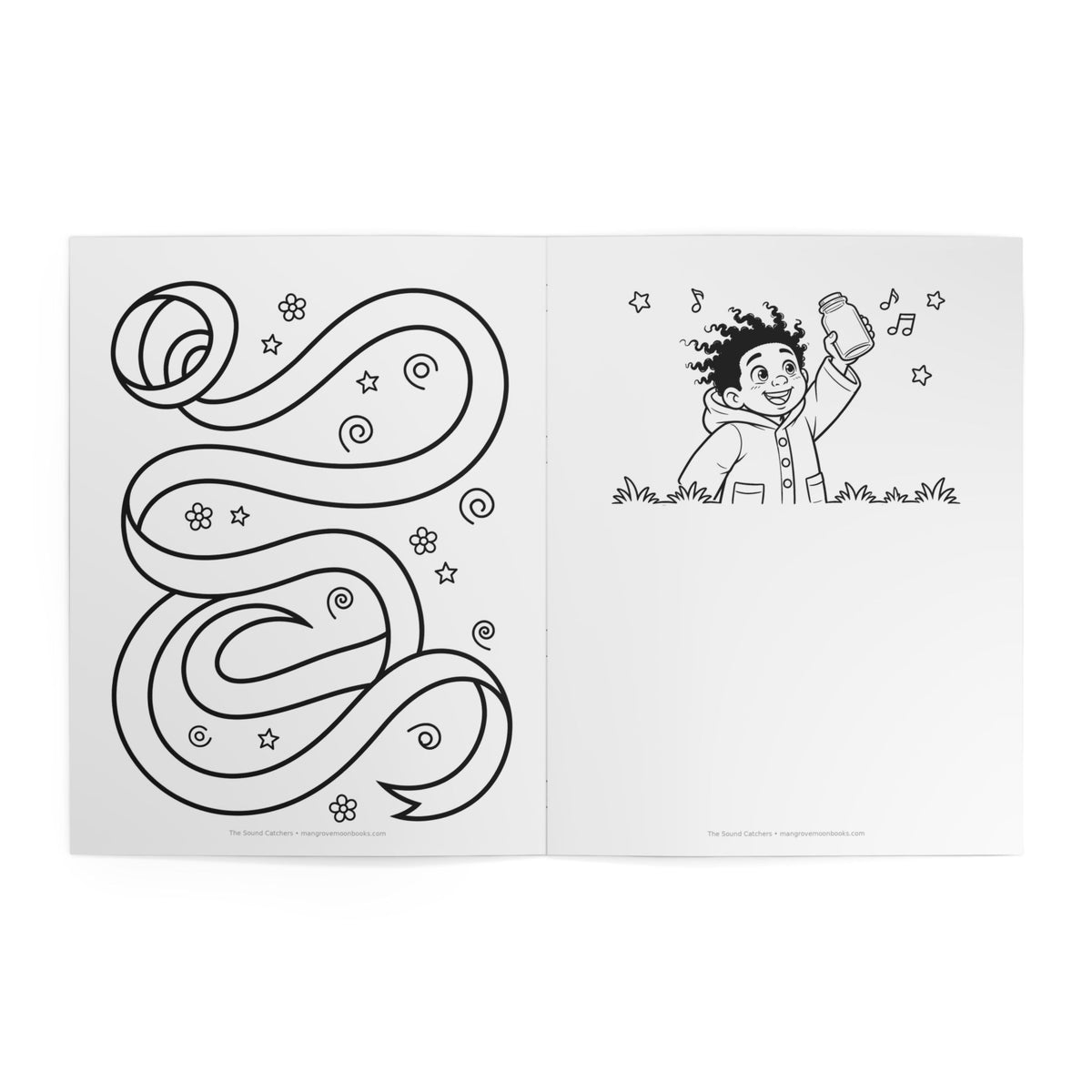 The Sound Catchers Coloring Book — The Vanishing Dawn Chorus