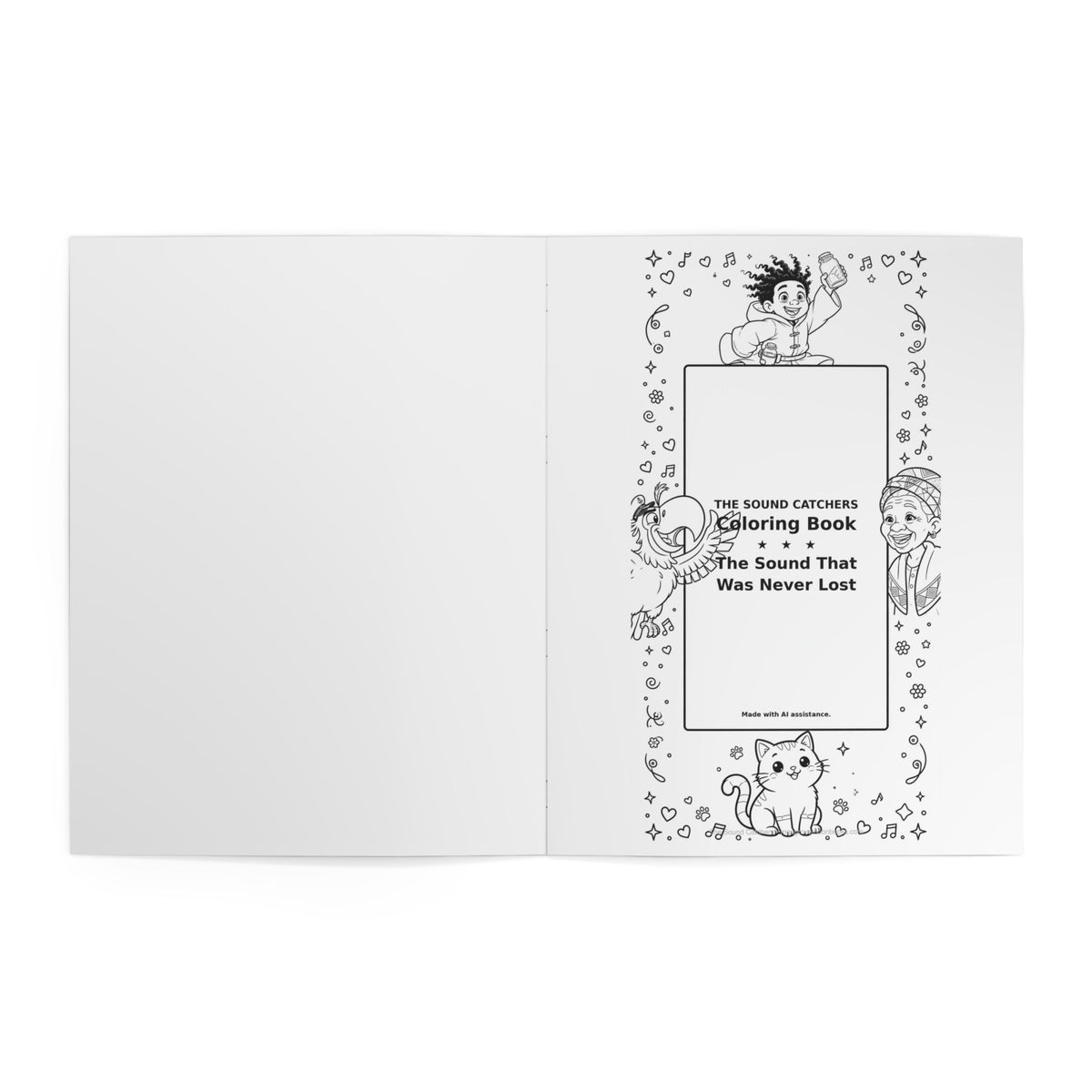 The Sound Catchers Coloring Book — The Sound That Was Never Lost