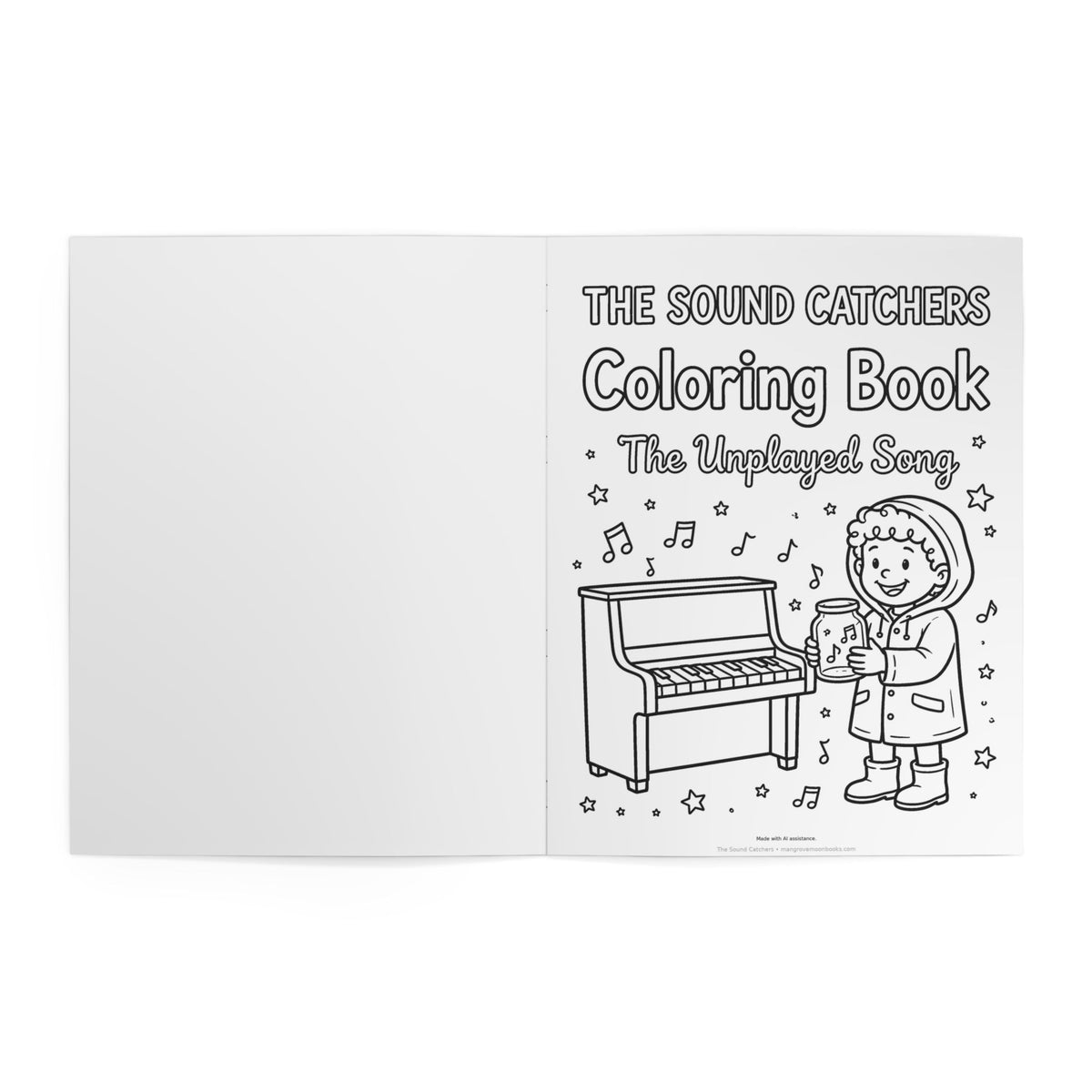 The Sound Catchers Coloring Book — The Unplayed Song