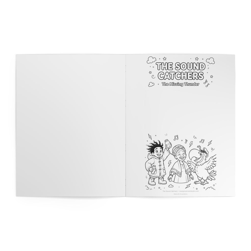 The Sound Catchers Coloring Book — The Missing Thunder