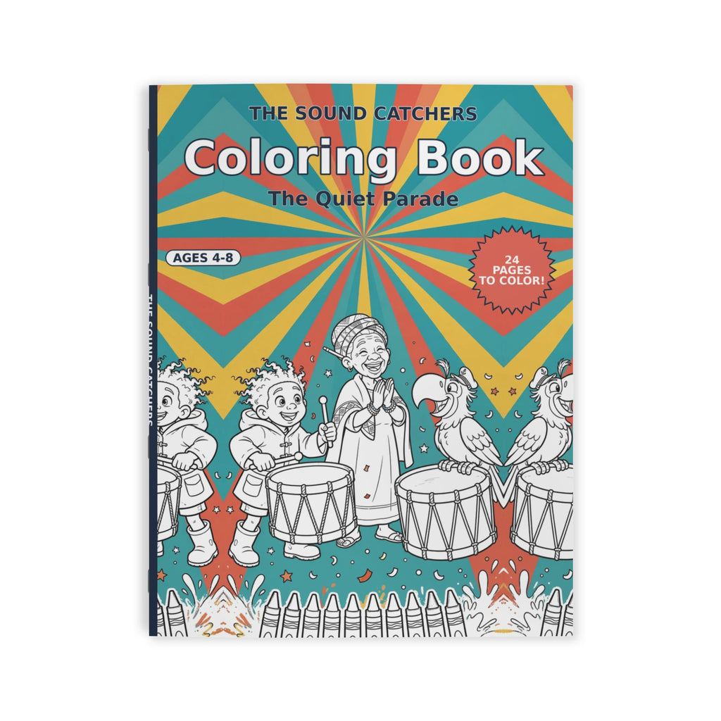 The Sound Catchers Coloring Book — The Quiet Parade