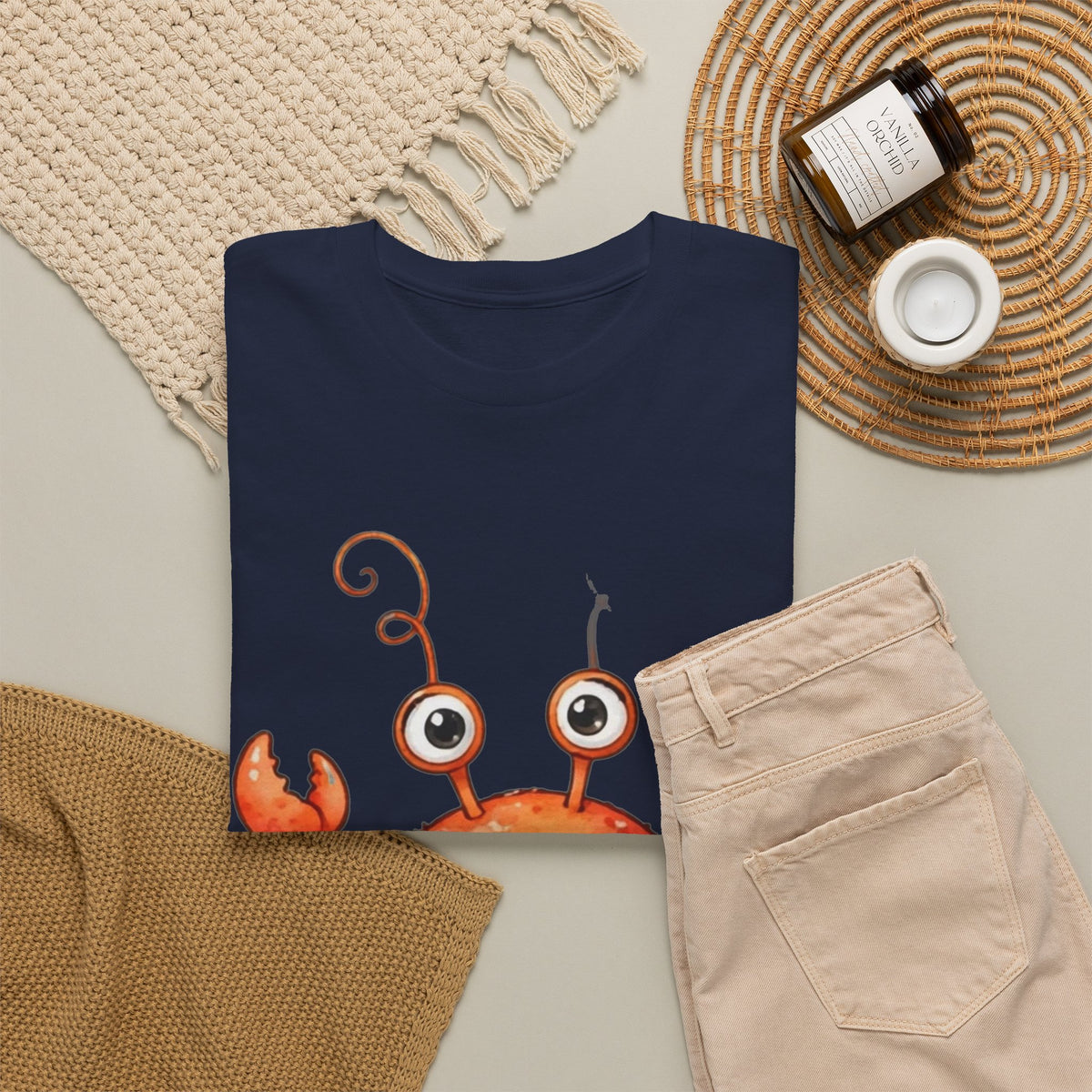Tiko the Brave Little Crab — Adult Tee (Matching Set)