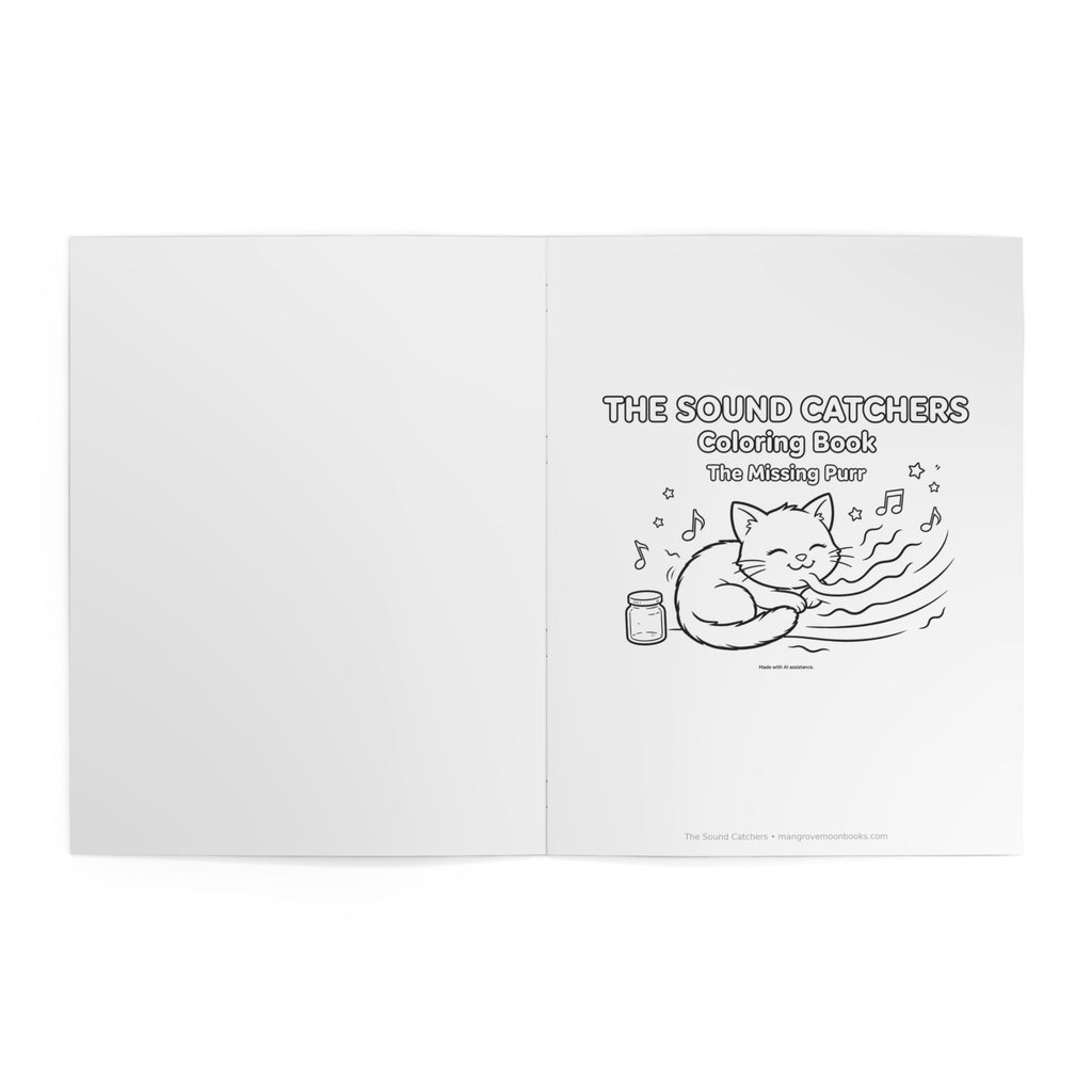 The Sound Catchers Coloring Book — The Missing Purr