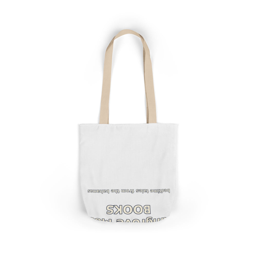 Sleepy Luna Canvas Tote Bag - product photo