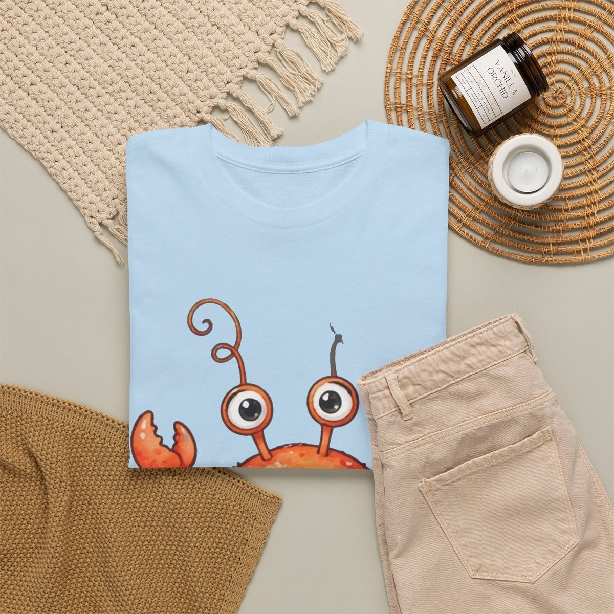 Tiko the Brave Little Crab — Adult Tee (Matching Set)