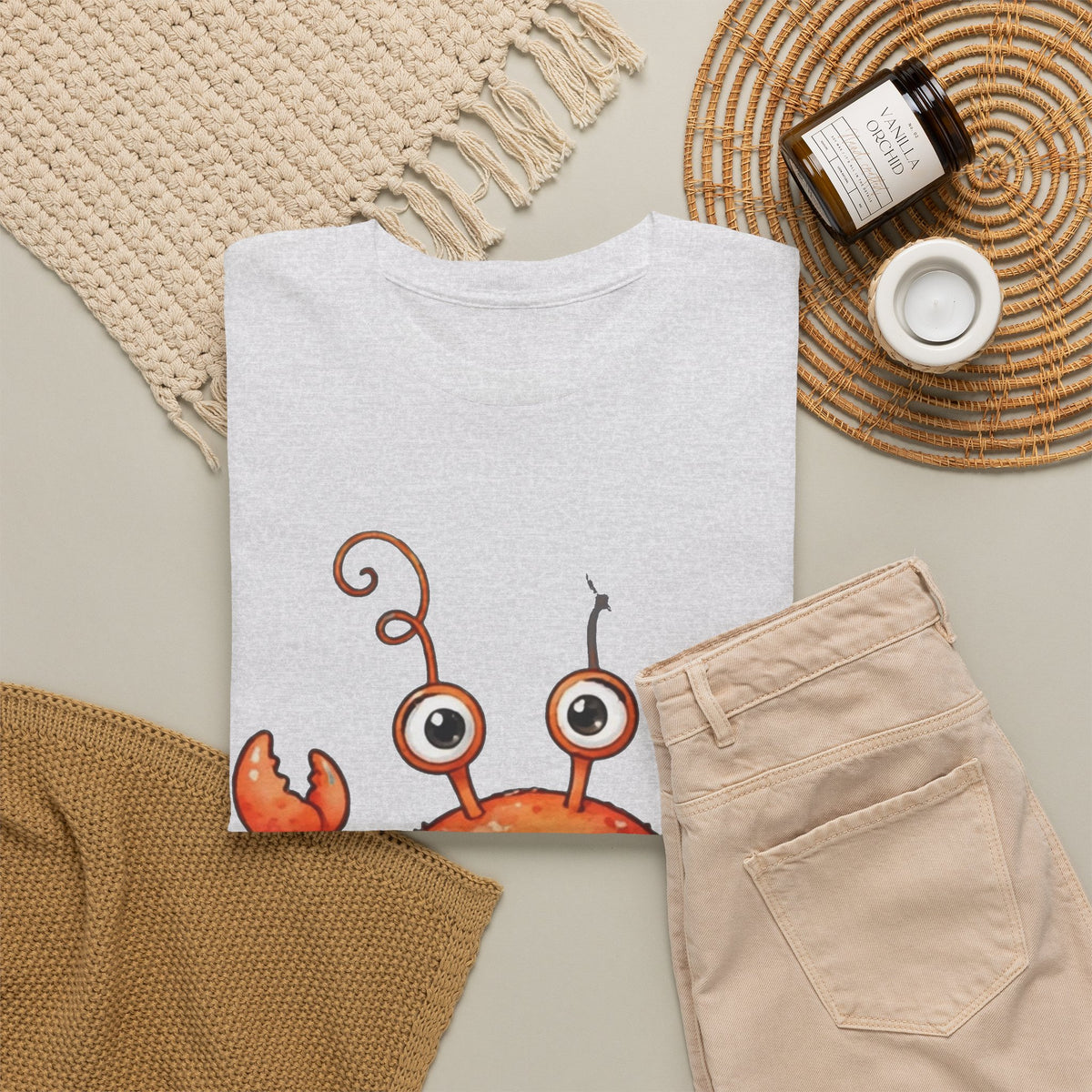 Tiko the Brave Little Crab — Adult Tee (Matching Set)