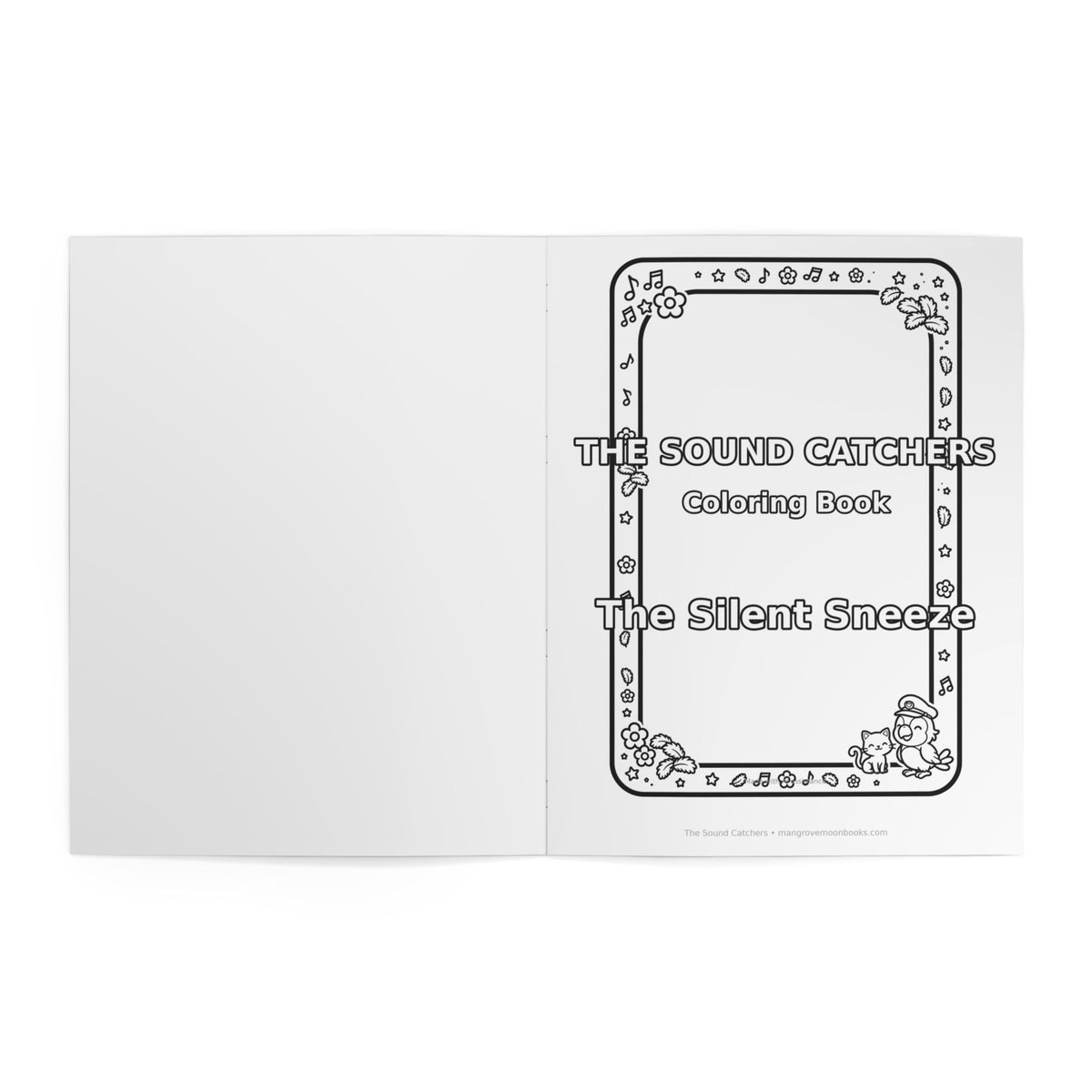 The Sound Catchers Coloring Book — The Silent Sneeze