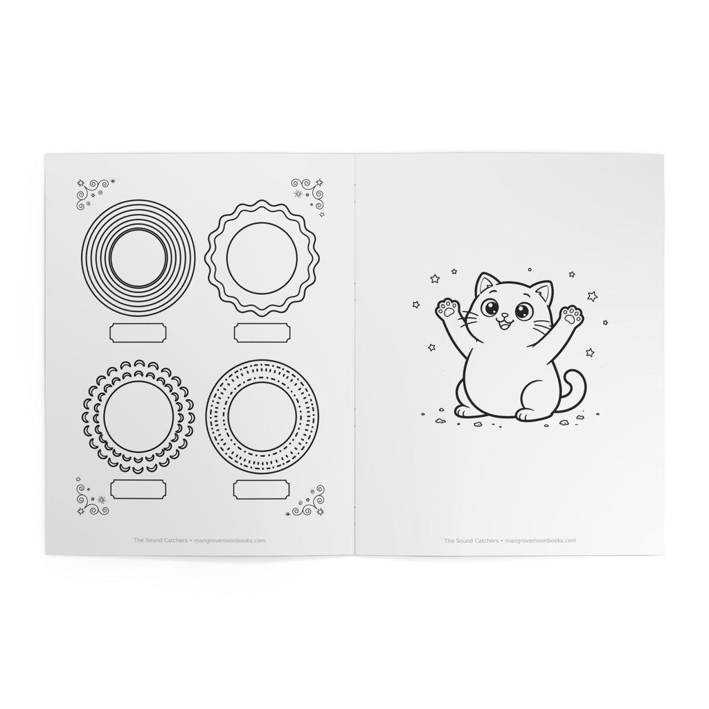 The Sound Catchers Coloring Book — The Hush in the Hollow