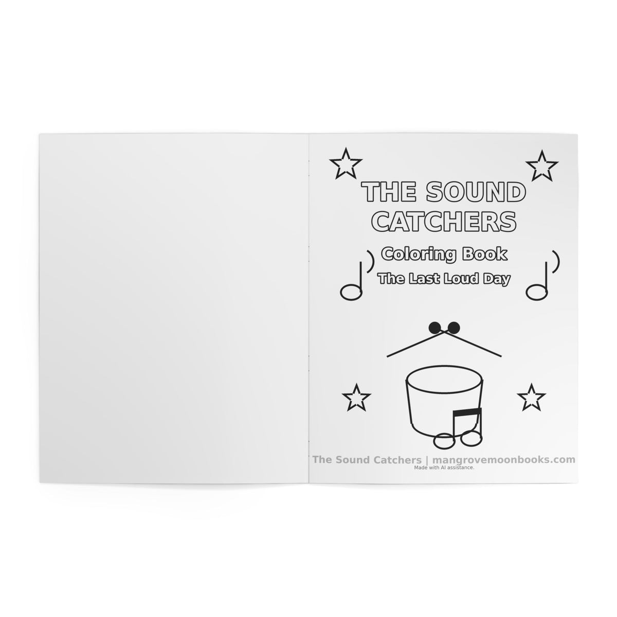 The Sound Catchers Coloring Book — The Last Loud Day