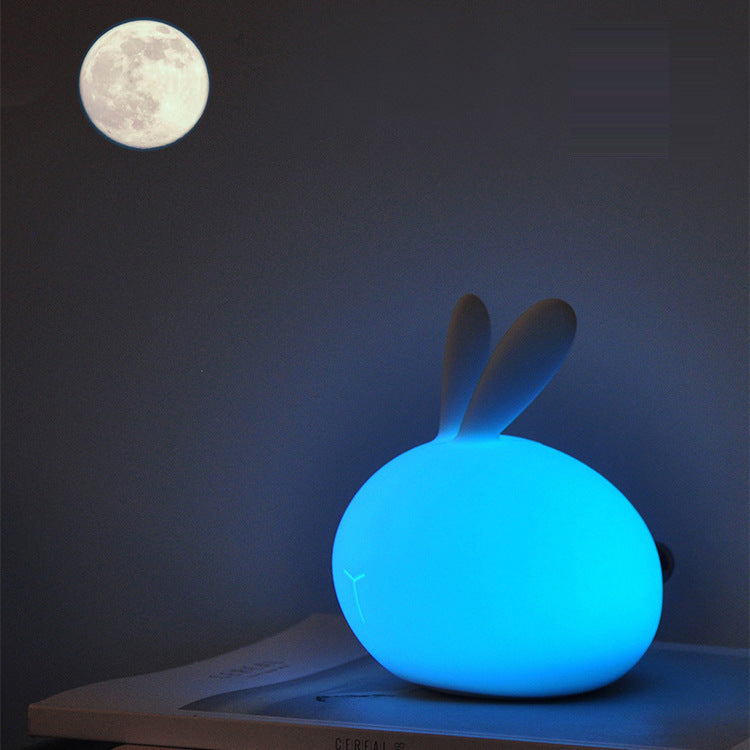 Bunny night light glowing