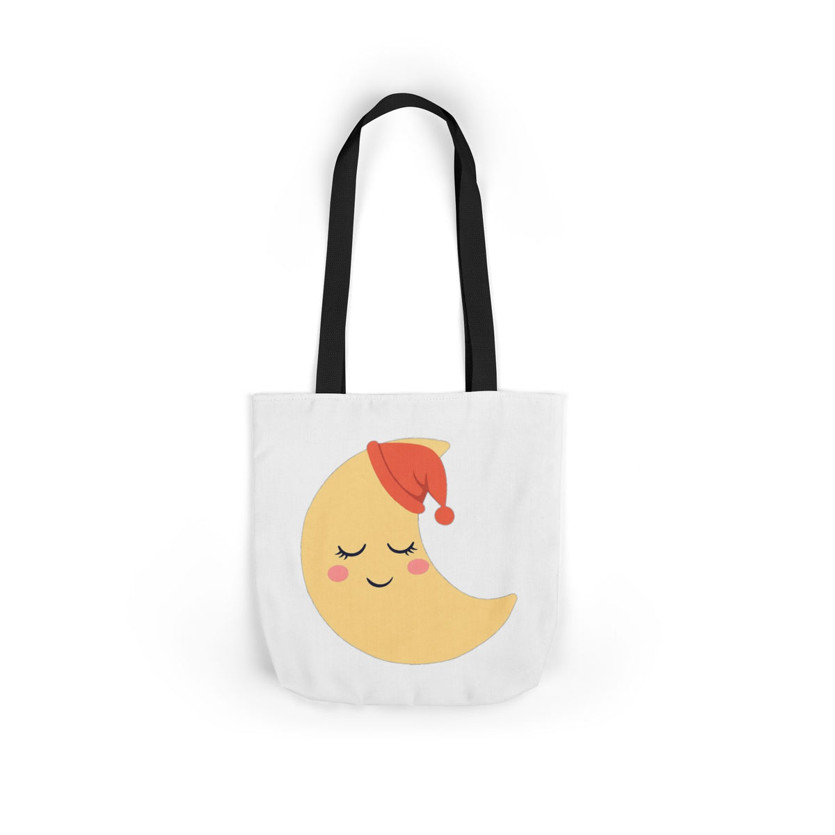 Sleepy Luna Canvas Tote Bag - product photo