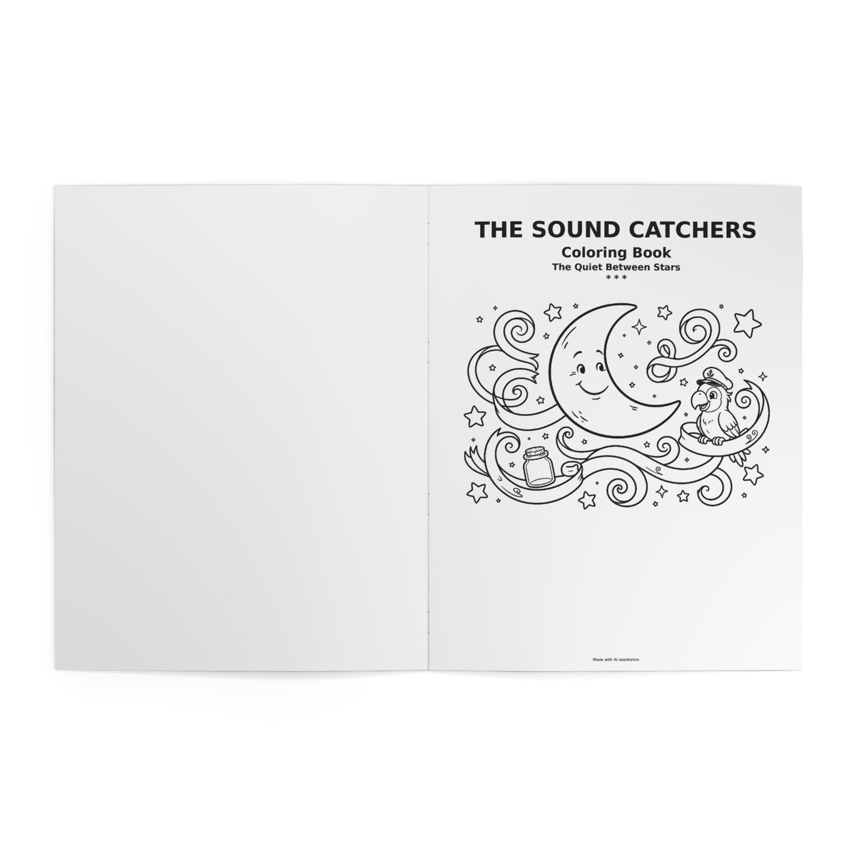 The Sound Catchers Coloring Book — The Quiet Between Stars