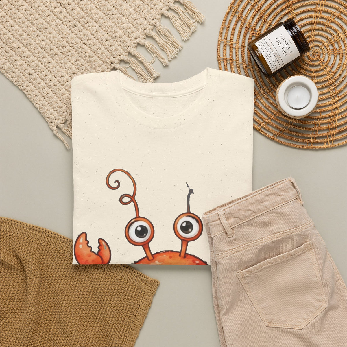 Tiko the Brave Little Crab — Adult Tee (Matching Set)