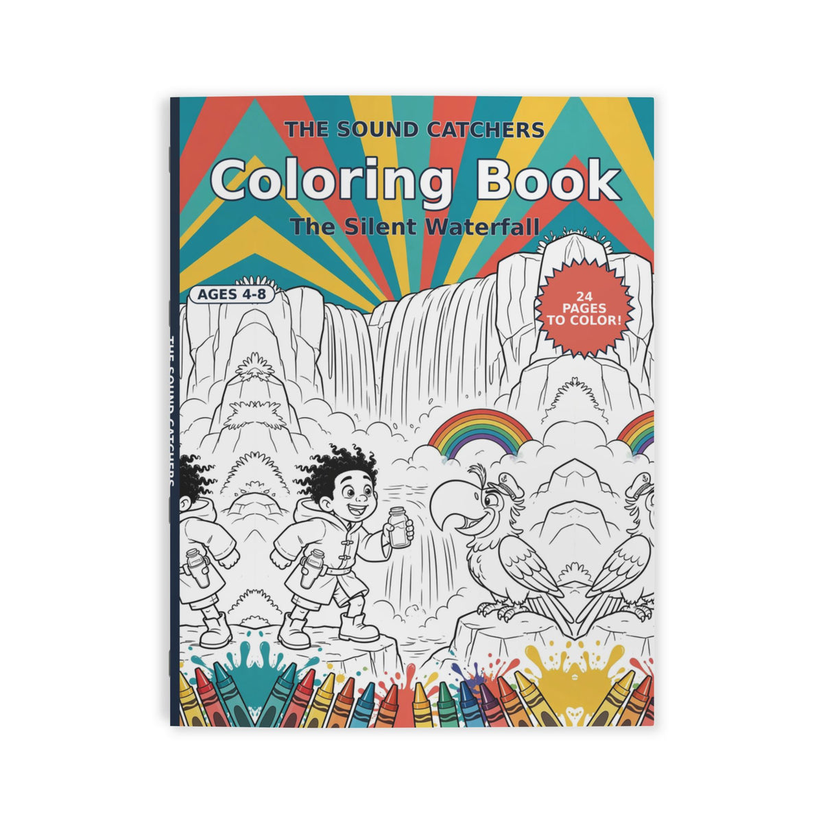 The Sound Catchers Coloring Book — The Silent Waterfall