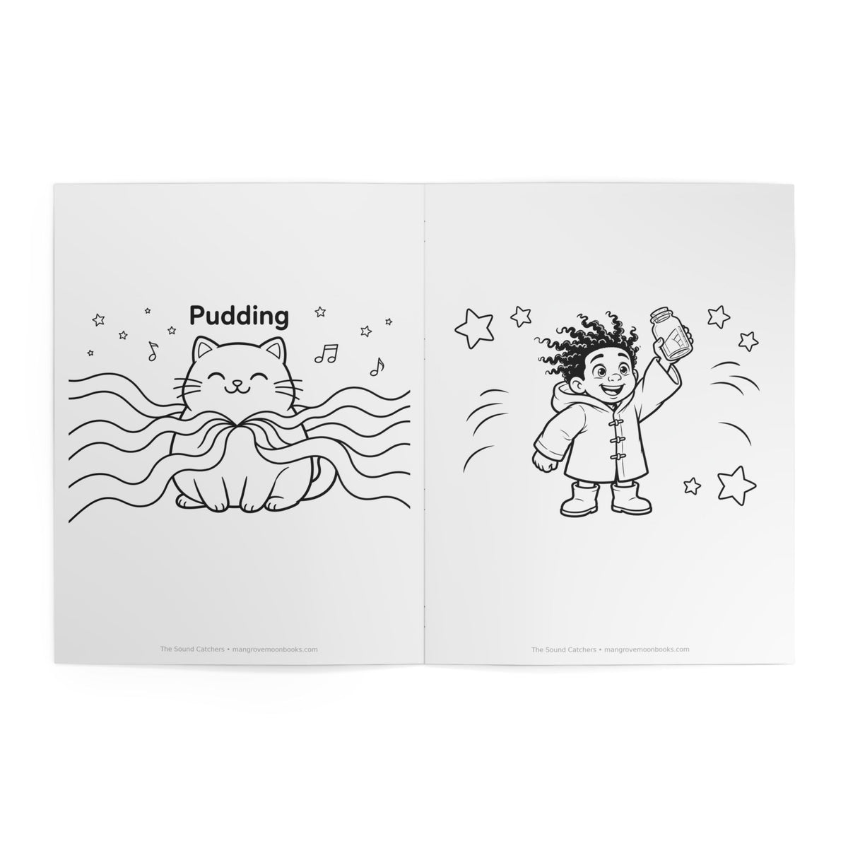 The Sound Catchers Coloring Book — The Missing Purr