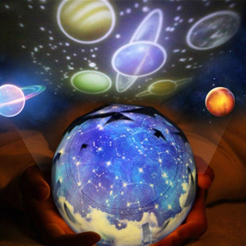 Galaxy star projector lamp