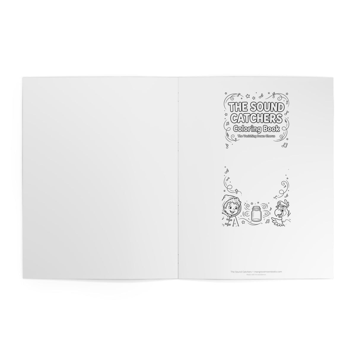 The Sound Catchers Coloring Book — The Vanishing Dawn Chorus