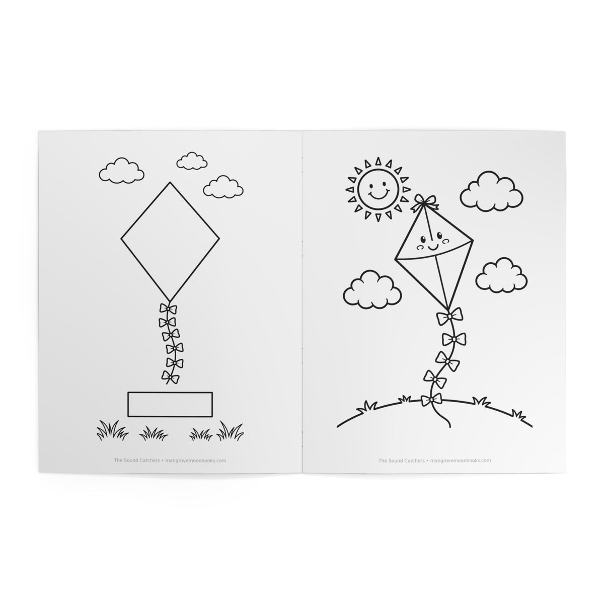 The Sound Catchers Coloring Book — The Mute Kite