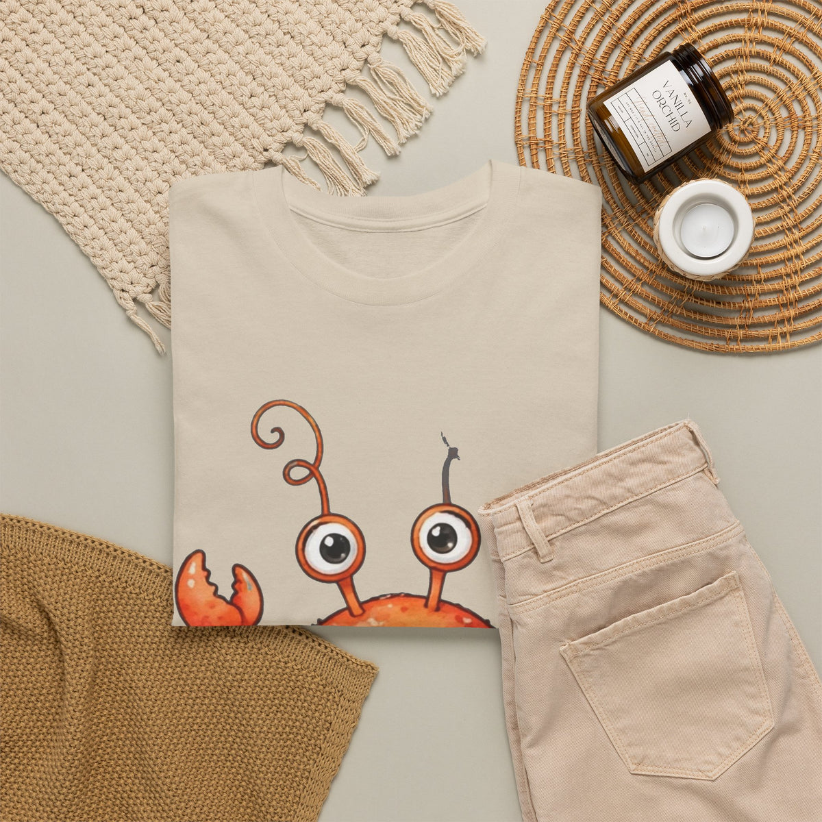 Tiko the Brave Little Crab — Adult Tee (Matching Set)