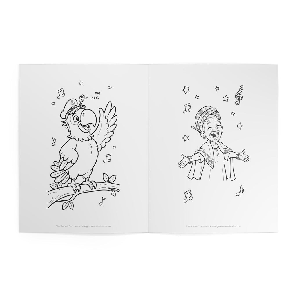 The Sound Catchers Coloring Book — The Silent Waterfall