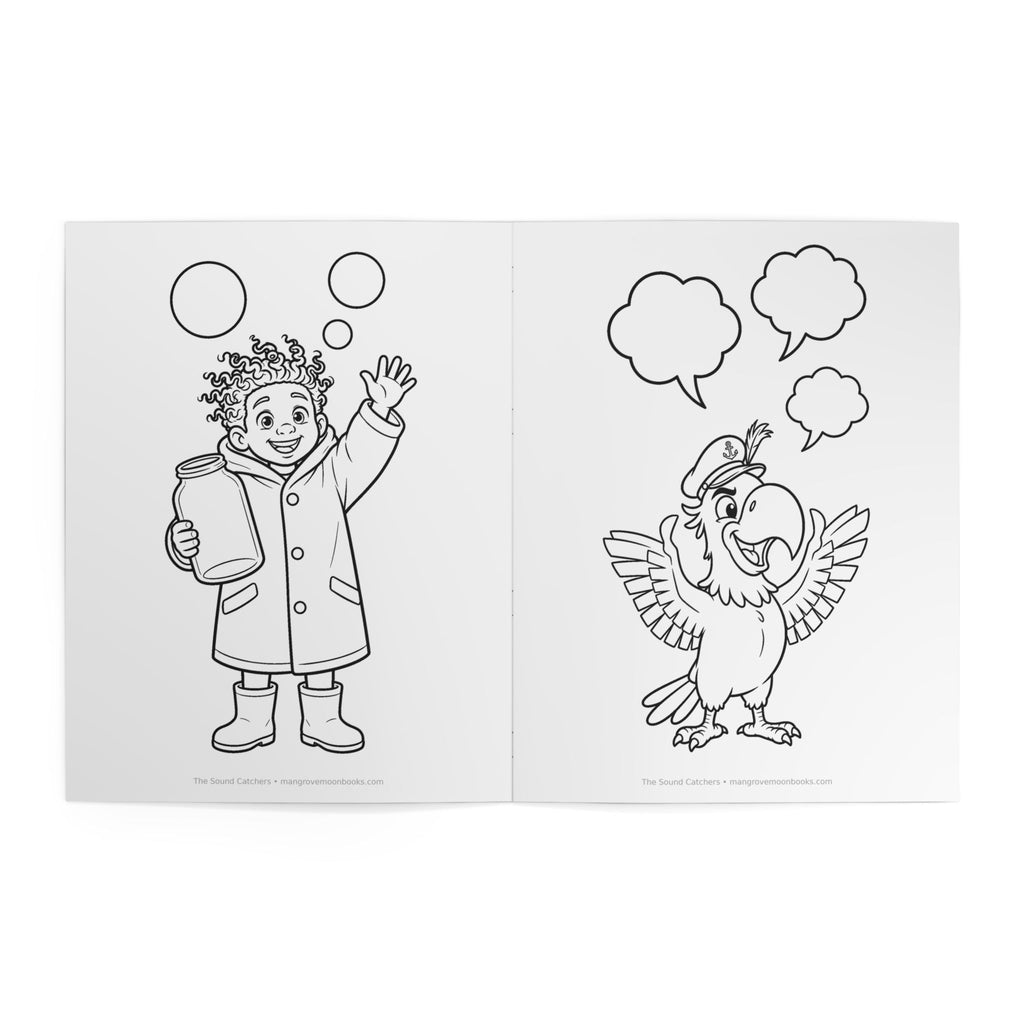 The Sound Catchers Coloring Book — The Giggle Thief