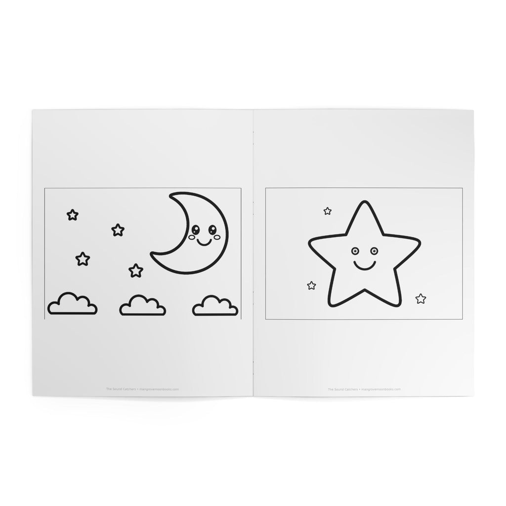 The Sound Catchers Coloring Book — The Quiet Between Stars