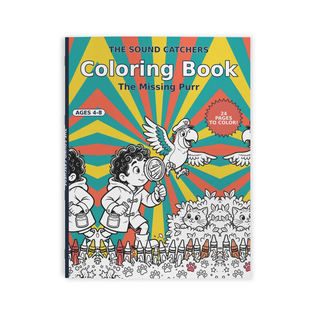 The Sound Catchers Coloring Book — The Missing Purr