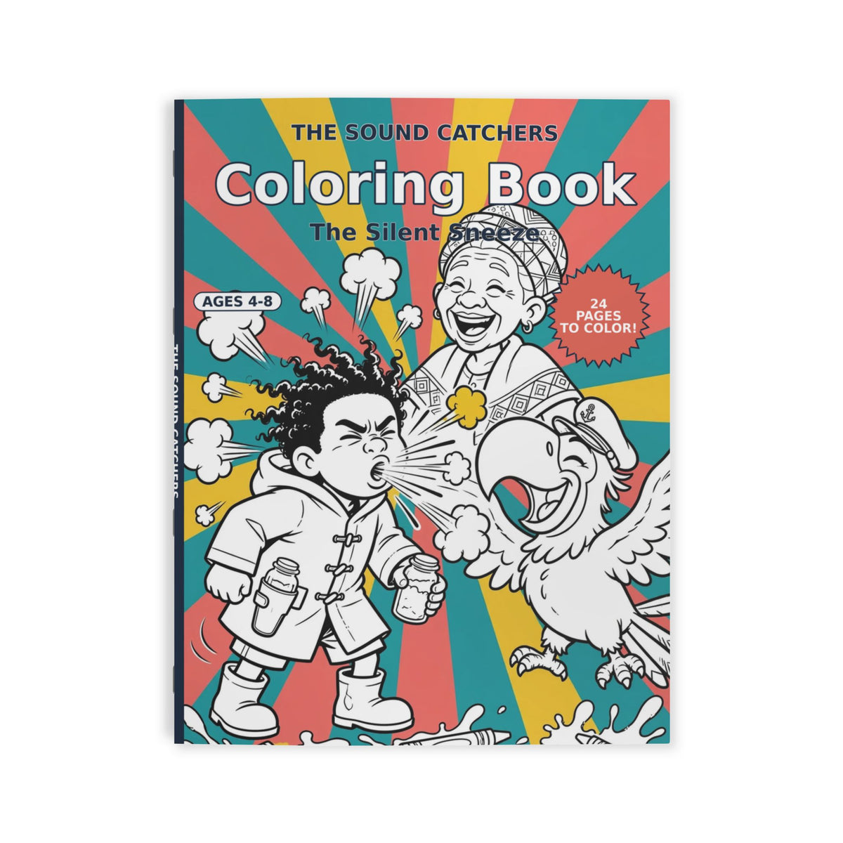 The Sound Catchers Coloring Book — The Silent Sneeze