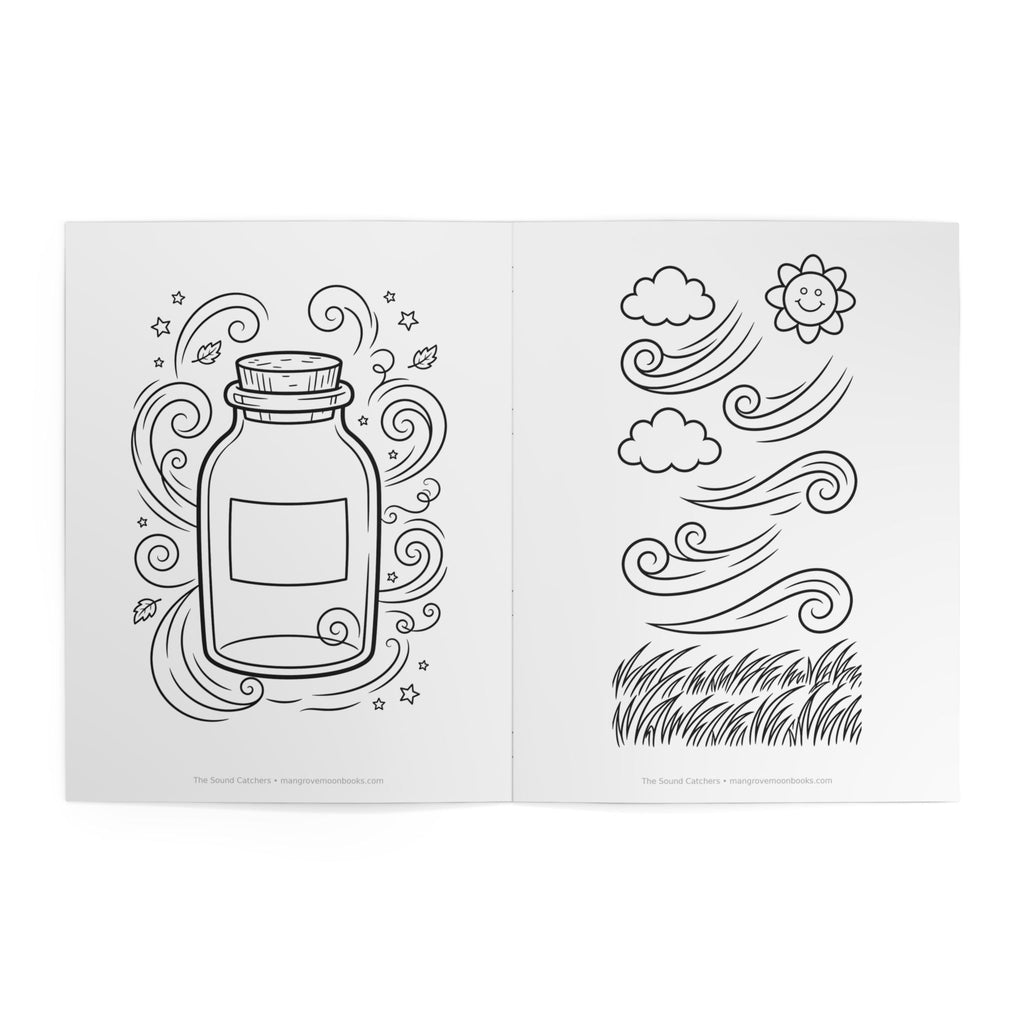 The Sound Catchers Coloring Book — The Whispering Wind