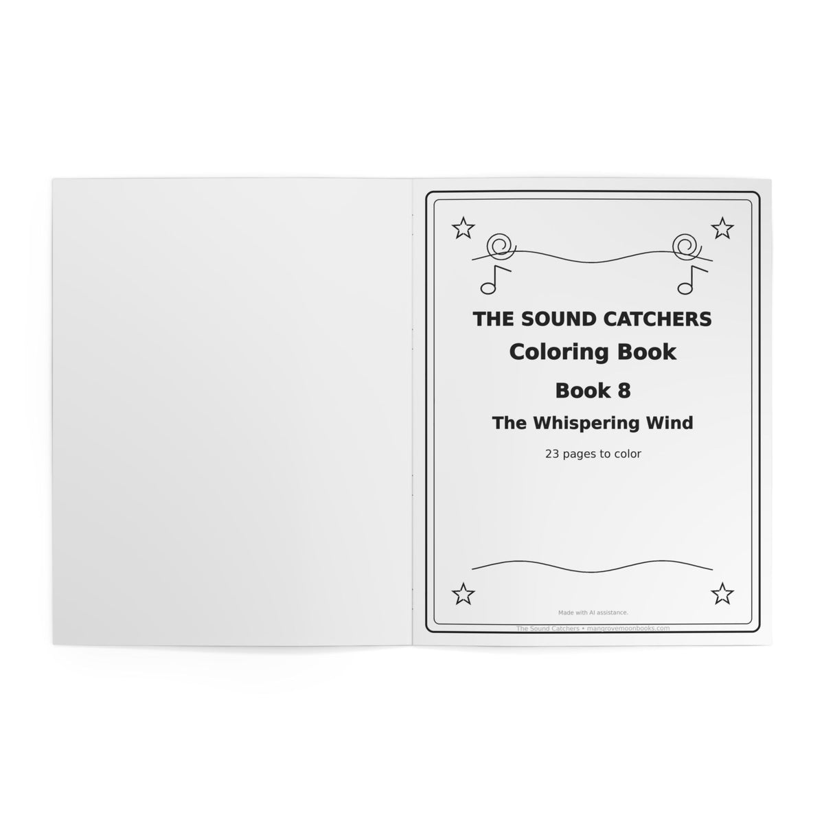 The Sound Catchers Coloring Book — The Whispering Wind