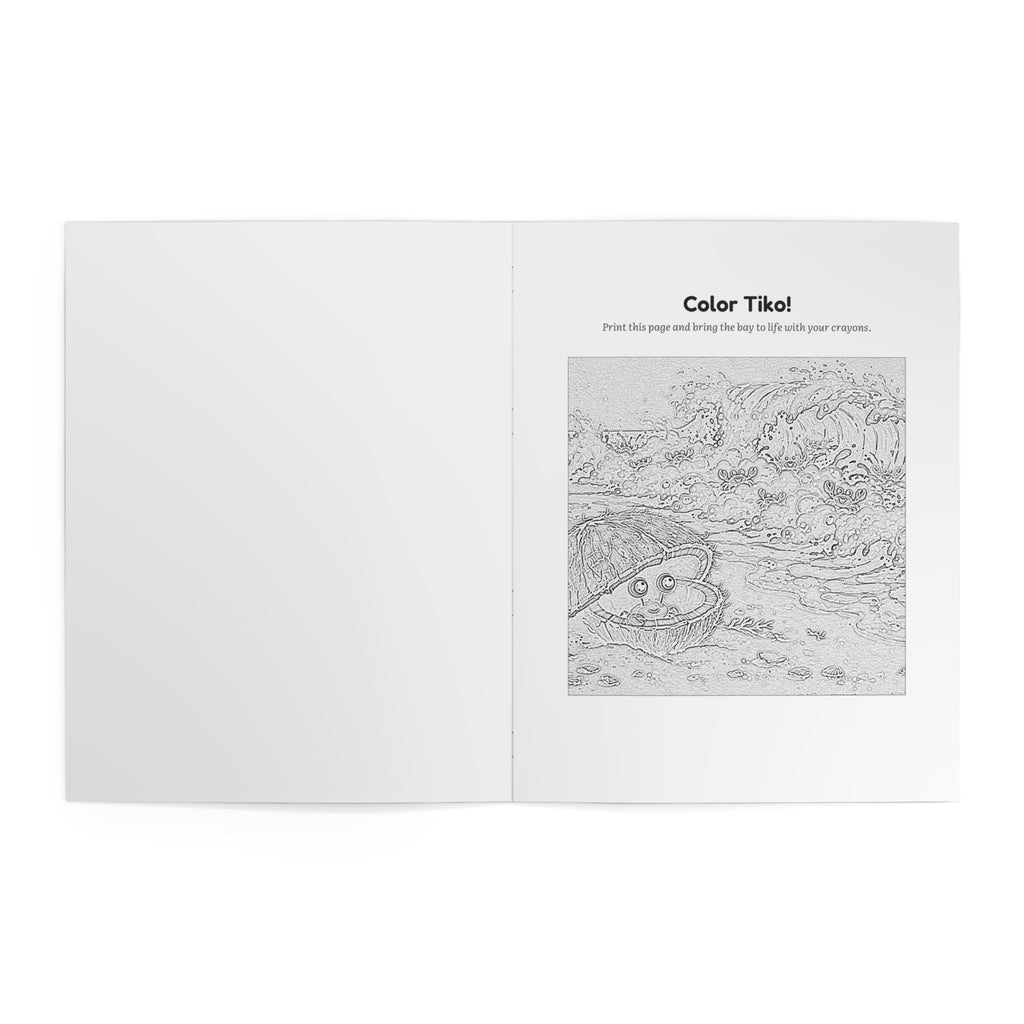 Mangrove Moon Coloring Book — Volume 1 (24 Pages) - coloring page preview