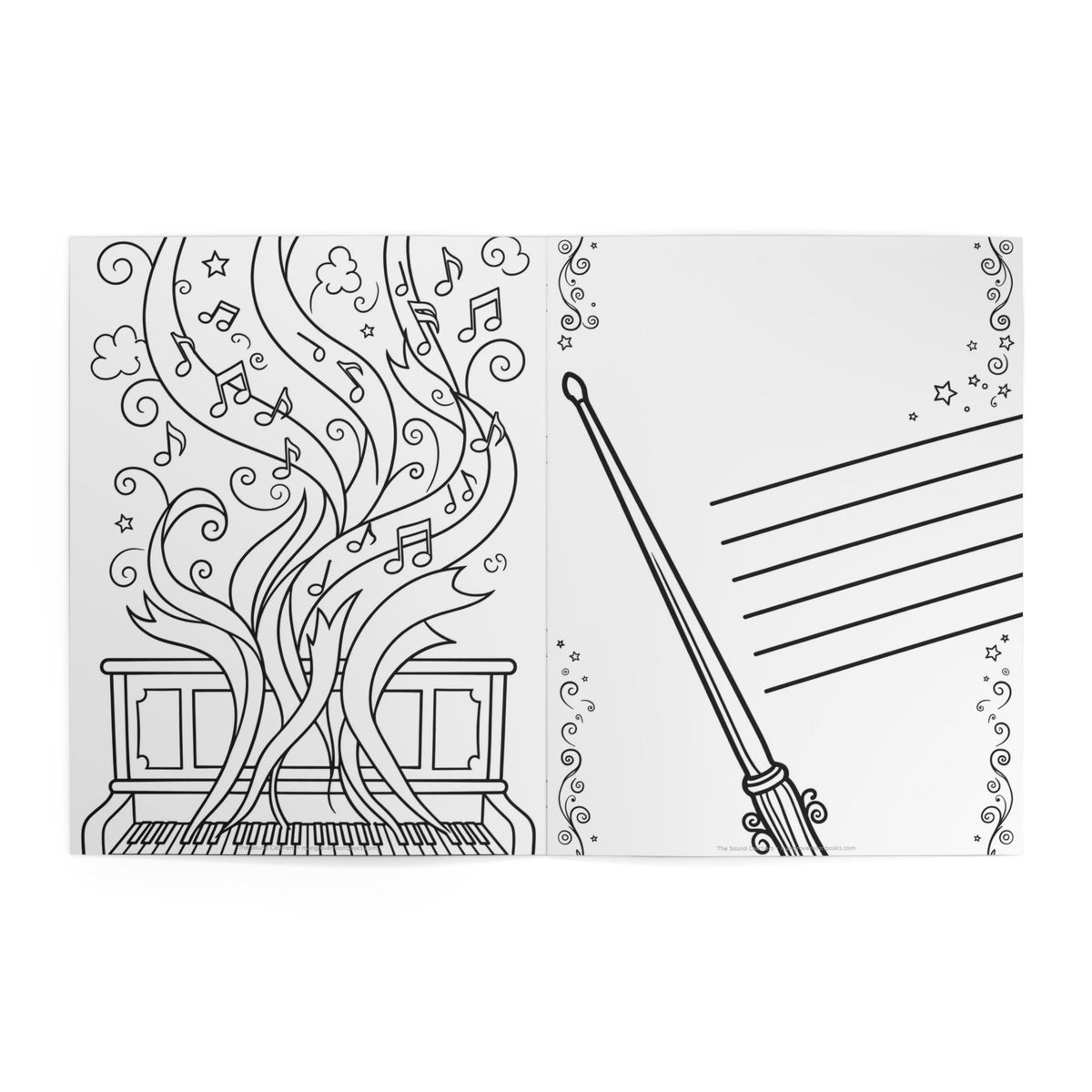 The Sound Catchers Coloring Book — The Unplayed Song