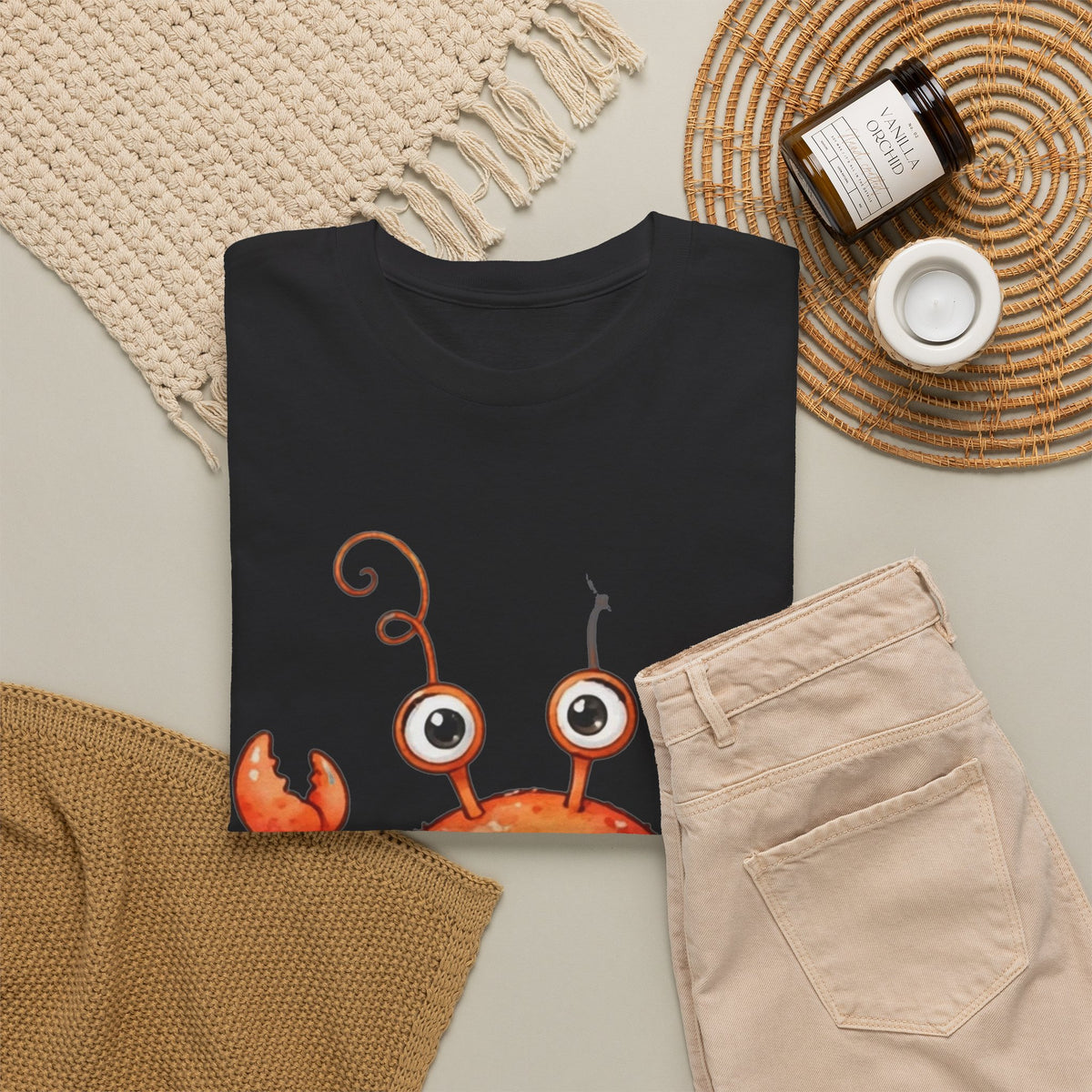 Tiko the Brave Little Crab — Adult Tee (Matching Set)