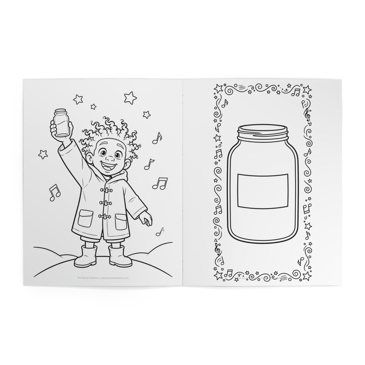 The Sound Catchers Coloring Book — The Sound That Was Never Lost