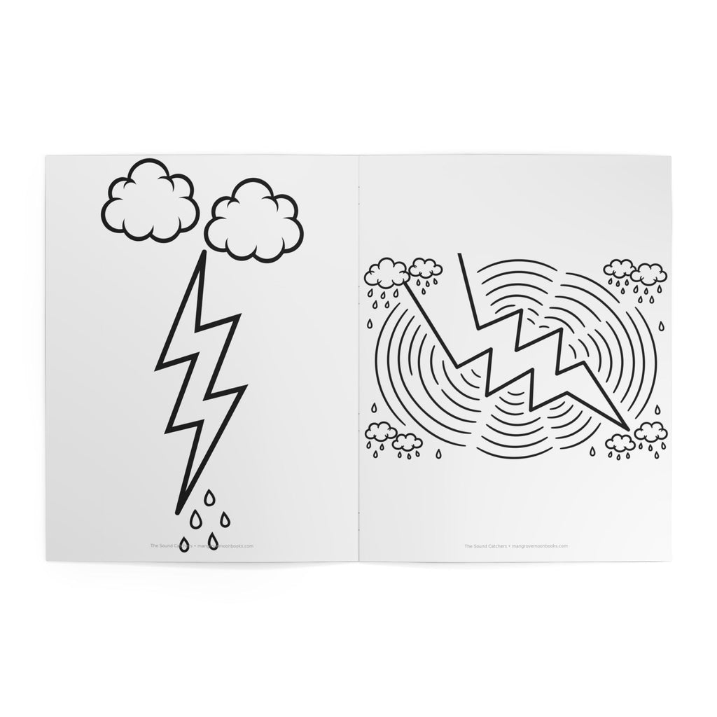 The Sound Catchers Coloring Book — The Missing Thunder