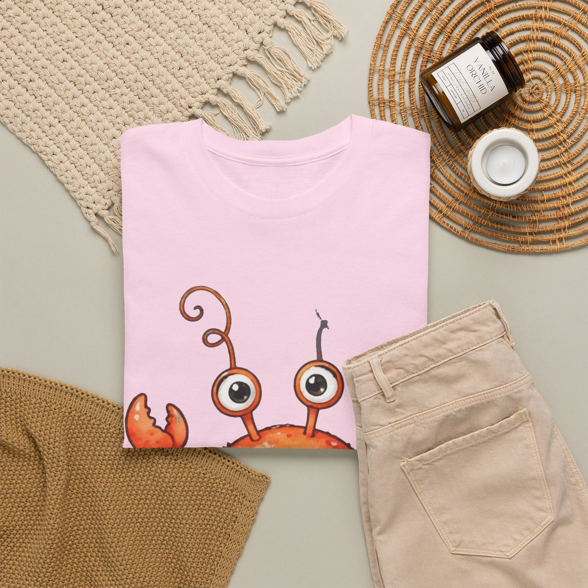 Tiko the Brave Little Crab — Adult Tee (Matching Set)