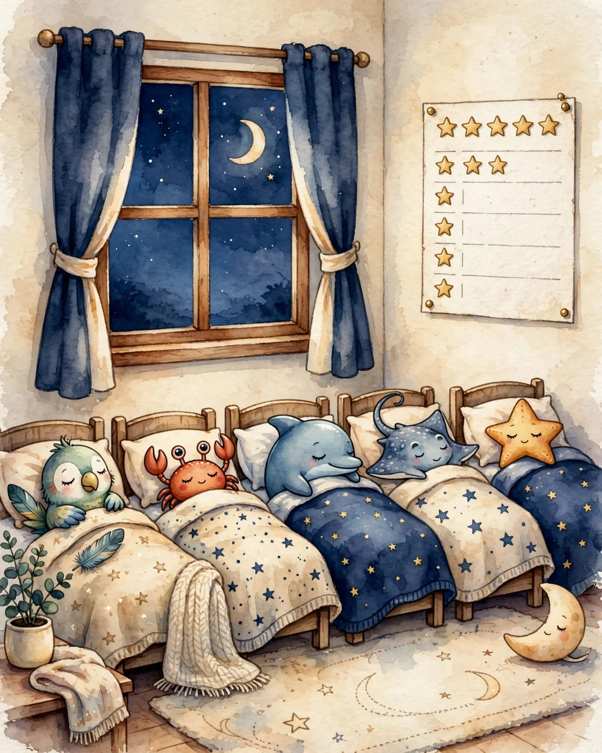 Bedtime Rescue Pack: 5 bedtime books and printable routine chart