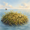 Maya and the Sargassum Surprise — a floating sargassum nursery at sea. Kids mystery book ages 5–9 — Mangrove Moon Books