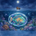 Maya and the Midnight Parrotfish Caper — the mucus-sleeping-cocoon caper. Kids mystery book ages 5–9 — Mangrove Moon Books