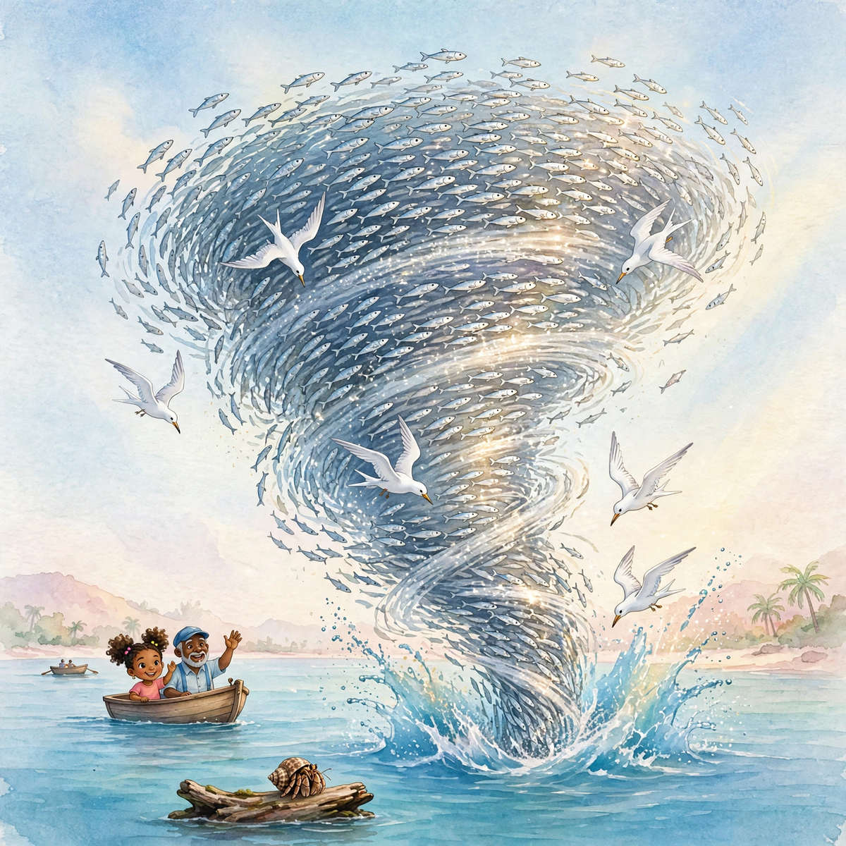 Maya and the Secret of the Pink Sand — tiny foraminifera shells make pink sand. Kids mystery book ages 5–9 — Mangrove Moon Books