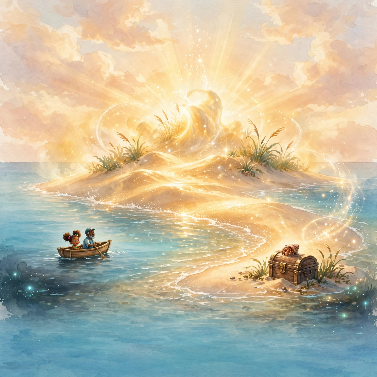 Maya and the Vanishing Island — a tidal island that disappears. Kids mystery book ages 5–9 — Mangrove Moon Books