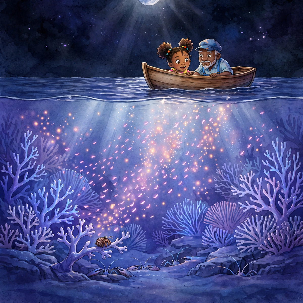 Maya and the Lobster Parade — the single-file spiny-lobster migration. Kids mystery book ages 5–9 — Mangrove Moon Books