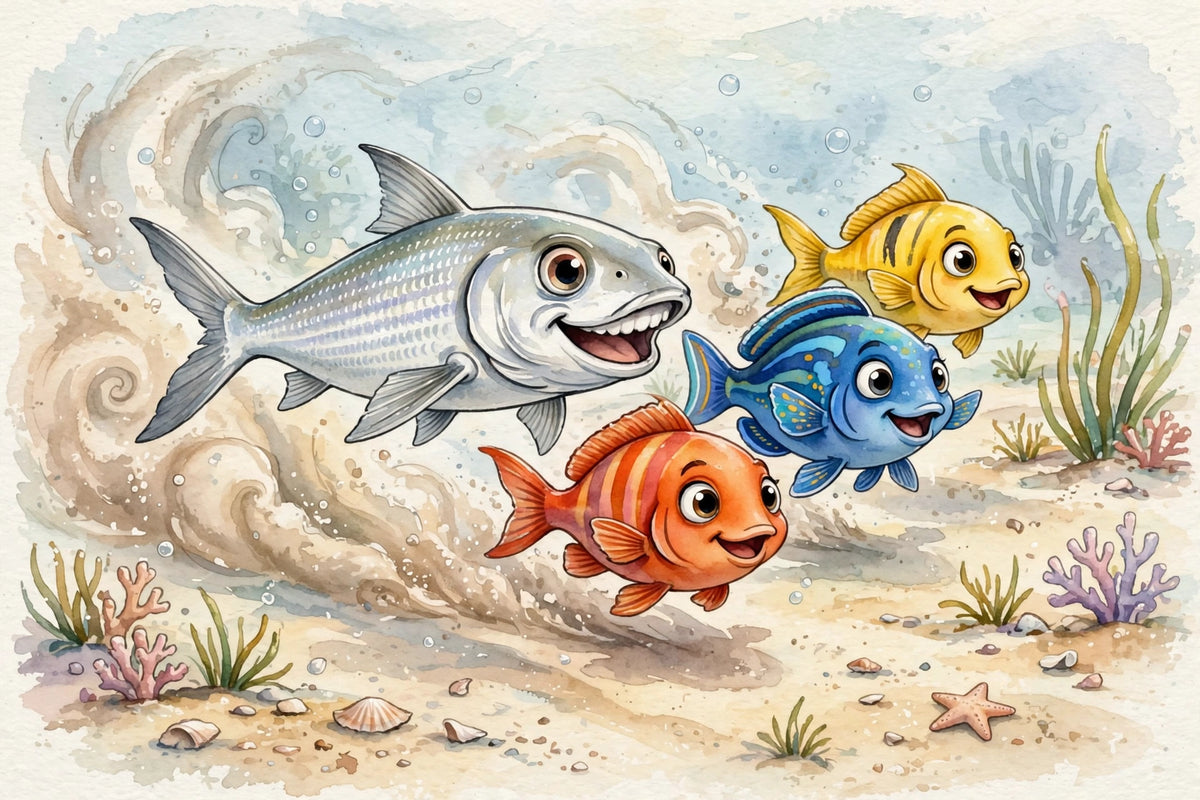 Benny the Bonefish - bedtime storybook interior preview