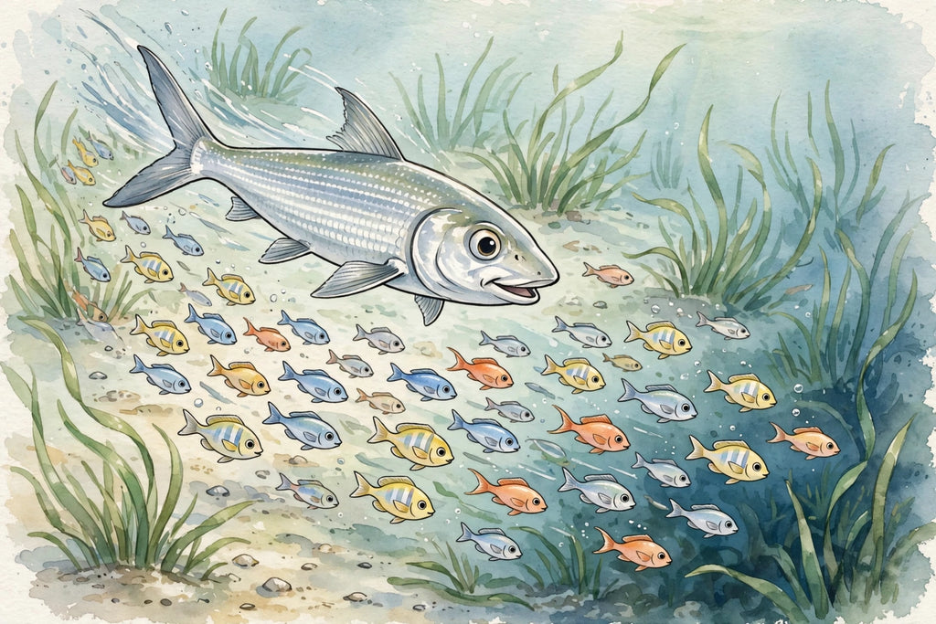 Benny the Bonefish - bedtime storybook interior preview