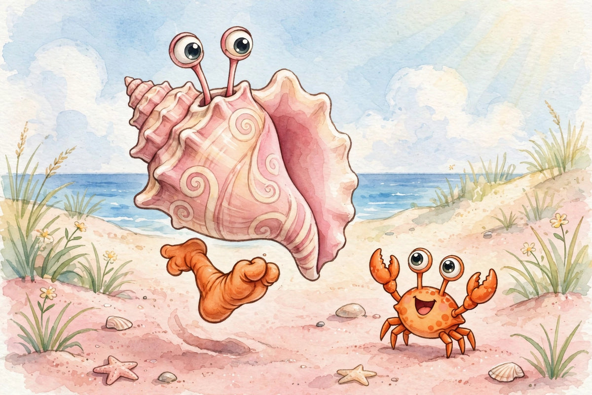 Tiko and the Singing Conch - bedtime storybook interior preview