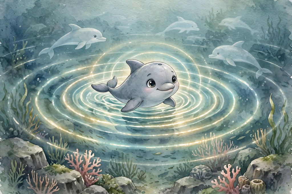 Dottie the Dolphin - bedtime storybook interior preview