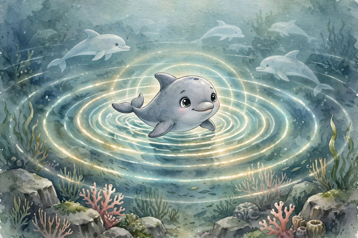 Dottie the Dolphin - bedtime storybook interior preview