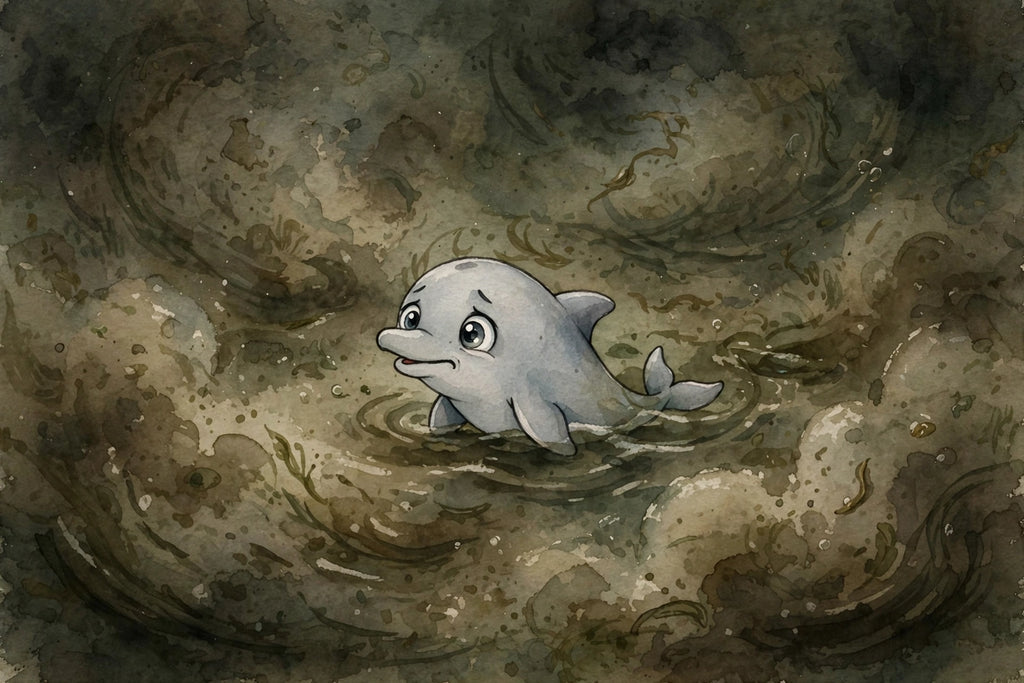 Dottie the Dolphin - bedtime storybook interior preview