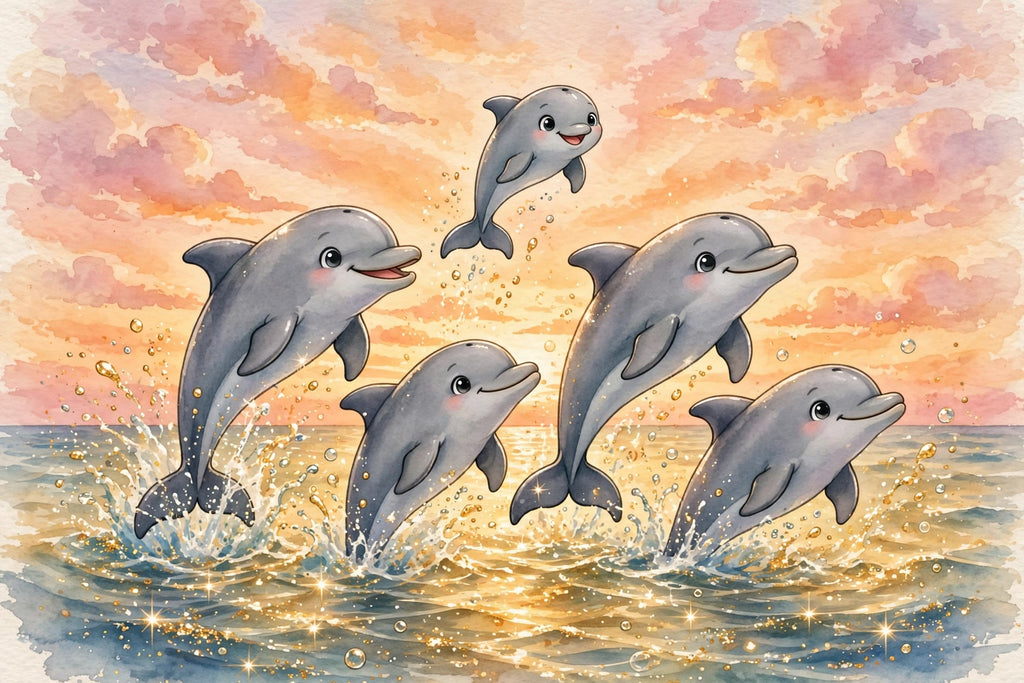Dottie the Dolphin - bedtime storybook interior preview