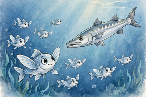 Finn the Flying Fish - bedtime storybook interior preview